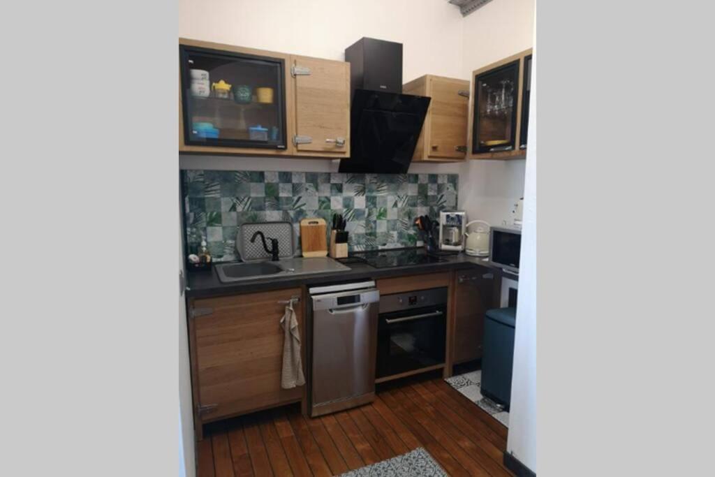 Appartement, Les Templiers, Rdc Vue Mer Proche Centre Ville Houlgate Esterno foto